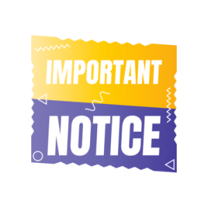 pngtree important notice sign icon public announcement banner attention please vector png image